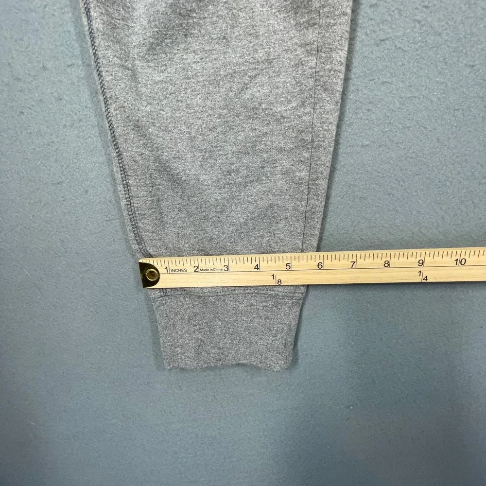 The North Face Gray Fleece Drawstring Jogger Sweatpants Mens Small S